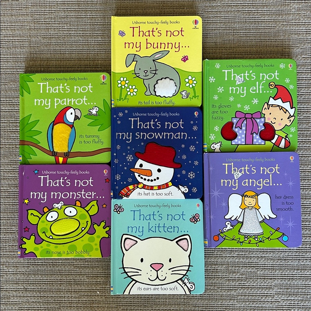 Usborne Touchy-Feely Books Set